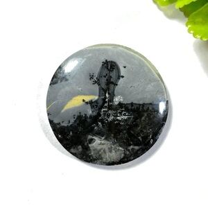 Maligano Jasper Cabochon: Flat Back Gemstone
